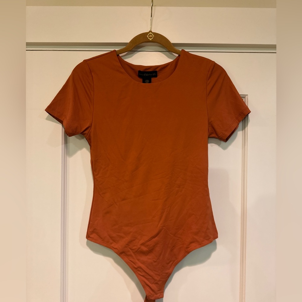 House of Harlow 1960 Terracotta Bodysuit